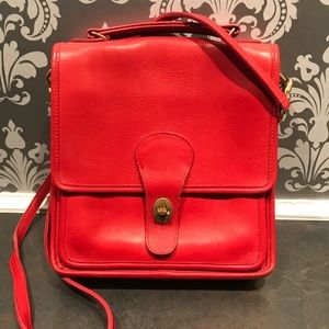 Authentic Coach Station Bag - Stamped Made in USA